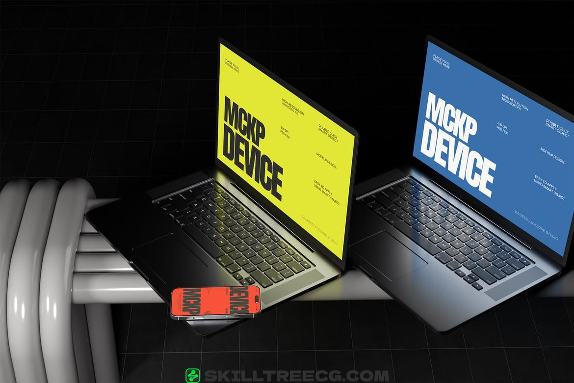 Multi Device Responsive Mockup（838822）-技能树